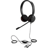 Jabra Evolve 20 Ausinės su laidu su lankeliu ant galvos Office/Call center USB Type-C / USB Type-A Juodas