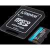 Atminties kortelė „Kingston Technology“ 512 GB „Micro SDXC Canvas Go Plus Gen4“ 200 MB/s A2 U3 V30 kortelė + adapteris