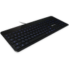 CANYON klaviatūra HKB-5 EN/RU LED Multimedia Slim, juoda
