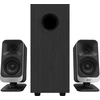 Klipsch ProMedia Lumina 2.1 Gaming Audio System with Subwoofer and LED apšvietimas Effects Built-in, Juodas