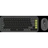 Klaviatūra LOGITECH POP ICON COMBO – GRAFITE – JAV INT'L – BT – INTNL-973