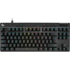 LOGITECH PRO X TKL RAPID Gaming Keyboard - Juodas - US INT'L - USB - EMEA28i-935 - LINEAR