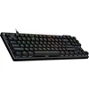 LOGITECH PRO X TKL RAPID Gaming Keyboard - Juodas - US INT'L - USB - EMEA28i-935 - LINEAR
