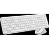 Klaviatūra LOGITECH Signature Slim Combo MK950 - OFF Baltas - US INT'L - 2.4GHZ/BT - INTNL-973