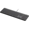 Klaviatūra LOGITECH su laidu KB K620 verslui - GRAPHITE - PAN - USB - NORDIC-613 - USB-C K620B
