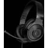 LORGAR Noah 101, Žaidimų ausinės su mikrofonu, 3.5mm jack connection, kabelio ilgis 2m, sulankstomos design, PU leather ear pads, size: 185*195*80mm, 0.245kg, juodas