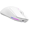 LORGAR Pelė žaidimams MSA10WR Advanced Wireless PixArt 3311 Baltas