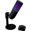 LORGAR SMP40, RGB Microphone with external mute button and metal stand, Juodas