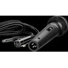 Mikrofonas SVEN MK-110 (laidinis, dinaminis, metalinis, laidas 4,0 m, 6,3 / 3,5 mm lizdas, juodas)