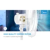 Midea Stovo ventiliatorius, 40cm, 40W, 3 greičiai, mechaninis, triukšmo lygis: 55-65 dB, Svyravimas 80°, Pakreipimas +16° -8°, Reguliuojamas aukštis 120cm,