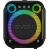 Portable speaker SVEN PS-880, juodas, power output 110W (RMS), TWS, Bluetooth, FM, USB, Micro SD, LED-display, lithium battery