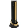 Prestigio Maggiore, smart wine opener, 100% automatic, opens iki 70 bottles without recharging, foil cutter included, premium design, 480mAh battery, Dimensions D 48*H228mm, juodas + auksinis color.
