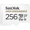 Atminties kortelė SanDisk High Endurance microSDXC 256GB