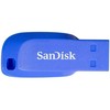 „SanDisk Cruzer Blade“ USB atmintinė, 16 GB, elektrinė, Mėlyna, EAN: 619659141059