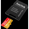 Atminties kortelė SanDisk Extreme PLUS Micro SDXC 128GB + SD adapteris + 2 metai RescuePRO Deluxe iki 200MB/s &amp; 90MB/s Skaitymo/Rašymo greitis A2 C10 V30 UHS-I U3, EAN: 619659188986
