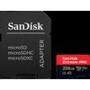 Atminties kortelė SanDisk microSDXC Extreme Pro 256GB 200/140 MB/s A2 C10 V30 UHS-I U3