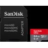 Atminties kortelė Sandisk Ultra microSDXC 64GB