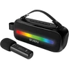 Speaker SVEN PS-255, juodas (12W, Bluetooth, FM, USB, karaoke mic, 3600mAh)