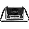 Garsiakalbis SVEN SRP-150, pilkas (3W, Bluetooth, FM/AM/SW, USB, Micro SD, žibintuvėlis, baterija)