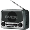 Garsiakalbis SVEN SRP-150, pilkas (3W, Bluetooth, FM/AM/SW, USB, Micro SD, žibintuvėlis, baterija)