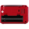Ausinės Speaker SVEN SRP-150, raudona (3W, Bluetooth, FM/AM/SW, USB, Micro SD, flashlight, battery)