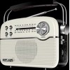 Speaker SVEN SRP-500, baltas (3W, Bluetooth, FM/AM/SW, USB, Micro SD, AUX, battery)