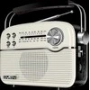 Speaker SVEN SRP-500, baltas (3W, Bluetooth, FM/AM/SW, USB, Micro SD, AUX, battery)