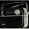 Garsiakalbis SVEN SRP-505, juodas (3W, Bluetooth, FM/AM/SW, USB, Micro SD, AUX, baterija)