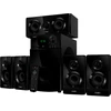 Speakers SVEN HT-210, juodas (125W, Bluetooth, Optical, Coaxial, FM, USB/SD, Ekranas, RC unit)