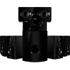 Speakers SVEN HT-210, juodas (125W, Bluetooth, Optical, Coaxial, FM, USB/SD, Ekranas, RC unit)