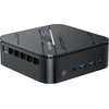 Blackview miniPC MP100 Pro i5-12450H iki 4,4HGz 16/512 WiFi 6 BT 5.2 LAN RJ45 USB 3.1Gen1x4 USB 3.1Gen2x2 TypeC PDx1 HDMI DP Windows 11Pro Pilkas
