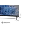 Televizorius Kivi 32H750NB, 32', HD, Google Android TV, 1366x768, 60 Hz, Sound by JVC, 2x8W, 33 kWh/1000h , BT5, juodas