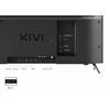 Televizorius Kivi 32H750NB, 32', HD, Google Android TV, 1366x768, 60 Hz, Sound by JVC, 2x8W, 33 kWh/1000h , BT5, juodas