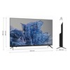 Televizorius Kivi 32H750NB, 32', HD, Google Android TV, 1366x768, 60 Hz, Sound by JVC, 2x8W, 33 kWh/1000h , BT5, juodas