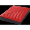 Išorinis kietasis diskas HDD Western Digital My Passport (6TB, USB 3.2) Raudona