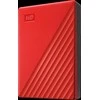 Išorinis kietasis diskas HDD Western Digital My Passport (6TB, USB 3.2) Raudona
