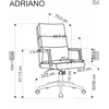 Halmar Darbo kėdė ADRIANO