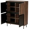 Halmar Komoda SWING KM-2 Spalva orzechowy/juoda