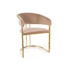 Signal Meble Kėdė TULIPE GOLD VELVET