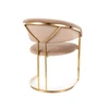 Signal Meble Kėdė TULIPE GOLD VELVET