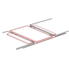 Signal Meble Stalas HEXON 120 IN (160)X80**