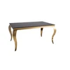 Signal Meble Stalas PRINCE 150 GOLD