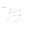 Signal Meble Stalas RION 80X80