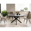 Signal Meble Valgomojo komplektas - Stalas PORTO CERAMIC + Kėdės RALPH VELVET