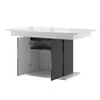 Szynaka Trendline Stalas STAR 03 Bialy mat