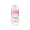 Baby Ono BabyOno dieglių nesukeliantis plataus kaklelio buteliukas 120 ml nuo 0 mėn rožinis 402/02