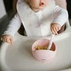 Baby Ono Babyono lėkštutė silikoninė neslystanti rožine 1481/02