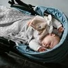 Baby Ono Babyono pledas megztas bambukinis pilkas 1479/02