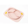 InnoGiO lėkštutė silikoninė neslystanti rožinė GIOfresh GIO-900PINK