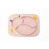 InnoGiO lėkštutė silikoninė neslystanti rožinė GIOfresh GIO-900PINK